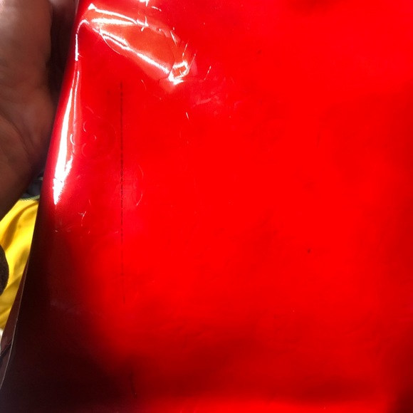 Authentic Louis Vuitton Red Verni Catalina Leather Tote - Picture 14 of 17